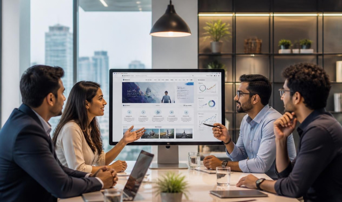 High-Converting Business Website