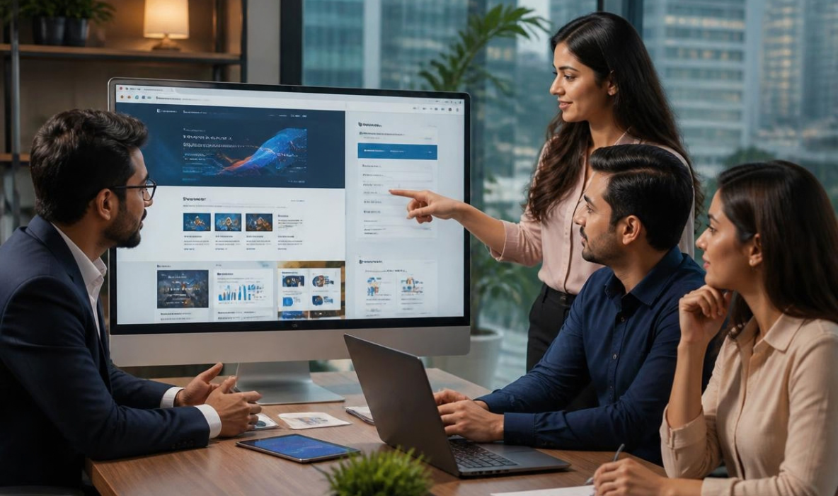 High-Converting Business Website